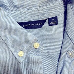 Boys button down by Janie and Jack size 10